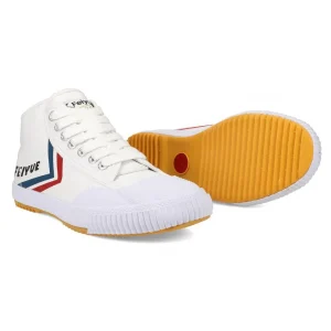 נעלי feiyue גבוה צבע לבן קלאסי דגם fu100115