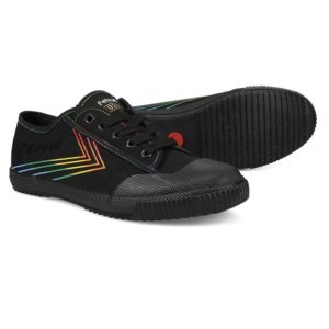 נעלי פיי יו איי גבר Feiyue shoes FU100210 שחור /Rainbow